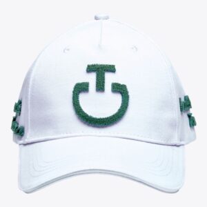 Sellerie - Casquette cavalleria toscana logo tufted - BLANC