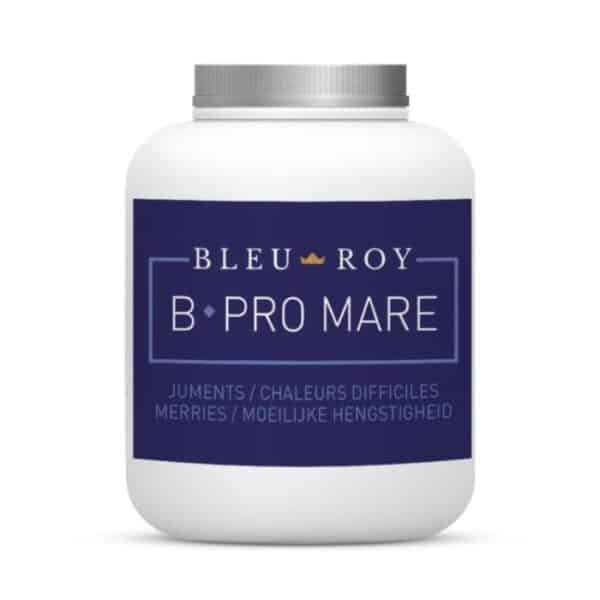 B-pro mare bleu roy s/r - Nervosité et comportement