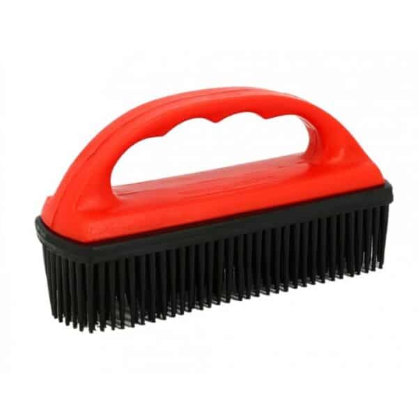 Sellerie - Brosse en caoutchouc hippotonic pour tapis - Accessoires d'écurie