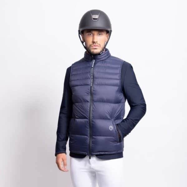 Sellerie - Doudoune sans manches samshield avoriaz navy - Homme