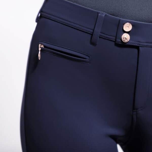 Sellerie - Pantalon adele samshield - navy or rose - Dame