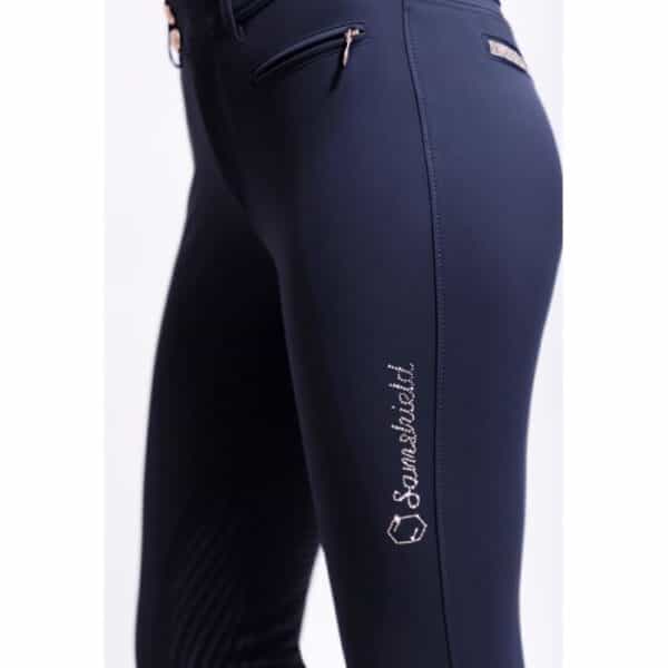 Sellerie - Pantalon adele samshield - navy or rose - Dame