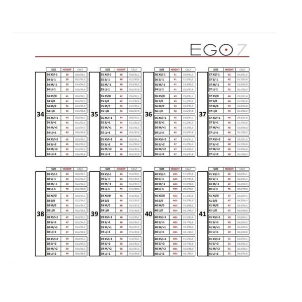 Sellerie - Bottes orion ego7 mollet xs - Parlanti, ego7, deniro