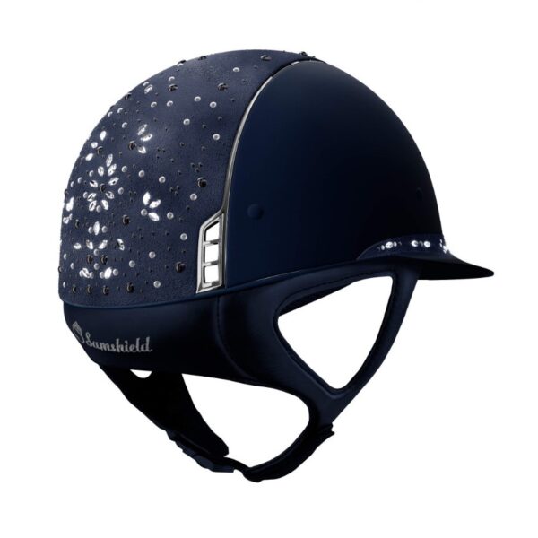 Sellerie - Casque miss shield matt - pearl drops chrome - Casques et bombes