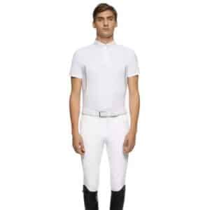 Sellerie - Polo de concours Jersey Tech col bouton CAVALLERIA TOSCANA - Outlet