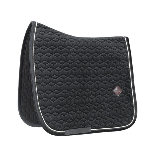 Sellerie - Tapis de selle DR Basic Velvet KENTUCKY - Dressage