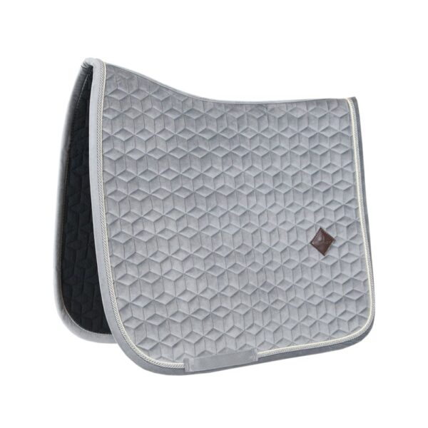 Sellerie - Tapis de selle DR Basic Velvet KENTUCKY - Dressage