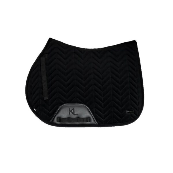 Sellerie - Tapis de selle Vigga velvet KINGSLAND - Obstacle