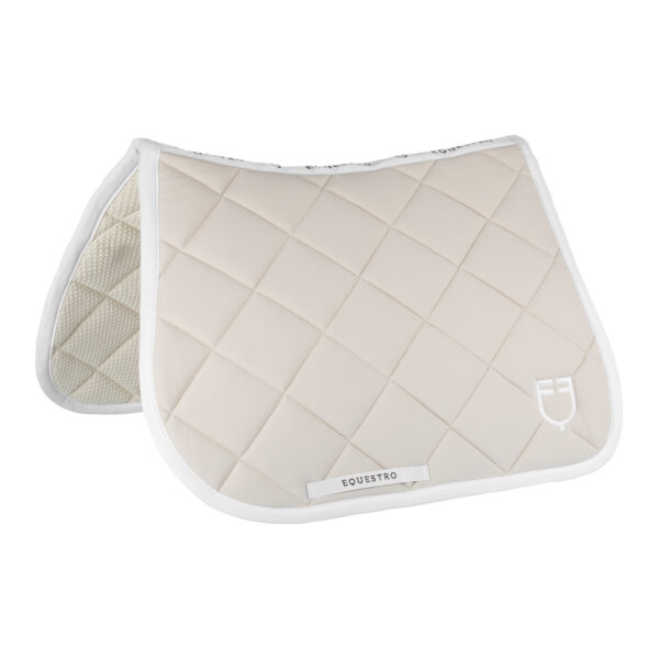 Sellerie - Tapis de selle White Line Edition EQUESTRO - Obstacle