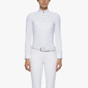 Polo de concours Pleated Jersey CAVALLERIA TOSCANA - Outlet