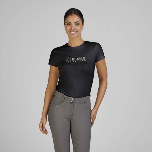 T-shirt col rond PIKEUR SELECTION - Dame