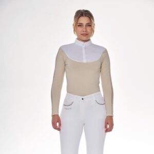 Polo de concours longues manches Pannie HARCOUR - Polos de concours