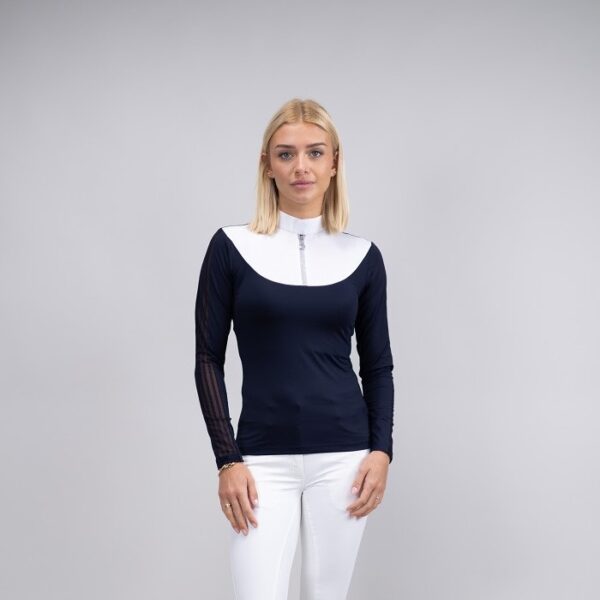 Polo de concours manches longes Coquette HARCOUR - Polos de concours