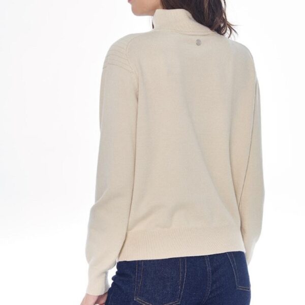 Pull zippé Pachana HARCOUR - Dame