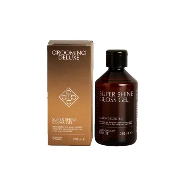 Super shine gloss gel GROOMING DELUXE - Soins robe et crinière
