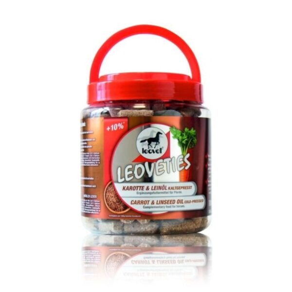 Bonbons carottes et graines de lin 1,1kg LEOVETIES - Friandises