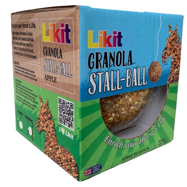 Granola stall ball Pomme LIKIT - Friandises