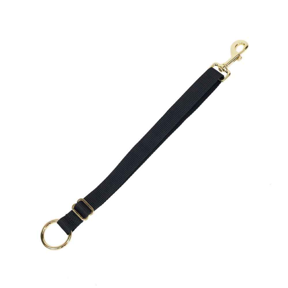 Lanière d'attache nylon mousqueton et anneau - long KENTUCKY - Accessoires d'écurie