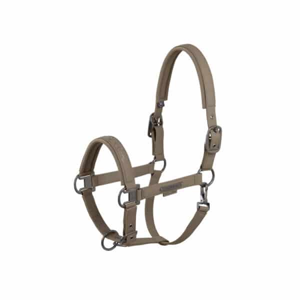 Licol Faux Leather Double Pin Platinum 25 ESKADRON - Licols et accessoires