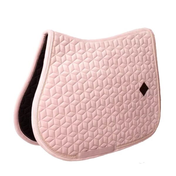 Tapis de selle Velvet - Soft rose KENTUCKY