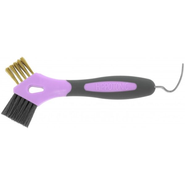 Cure-pieds brosse métallique 3 en 1 HIPPOTONIC - Sabots
