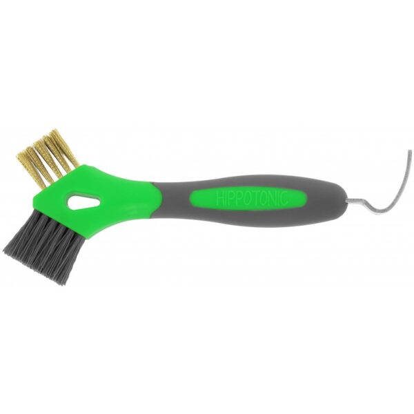 Cure-pieds brosse métallique 3 en 1 HIPPOTONIC - Sabots