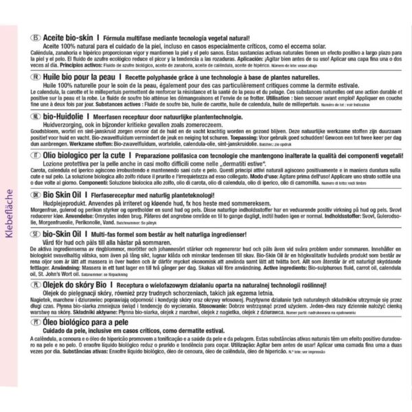 Huile biologique dermite estivale LEOVET - Soins de la peau