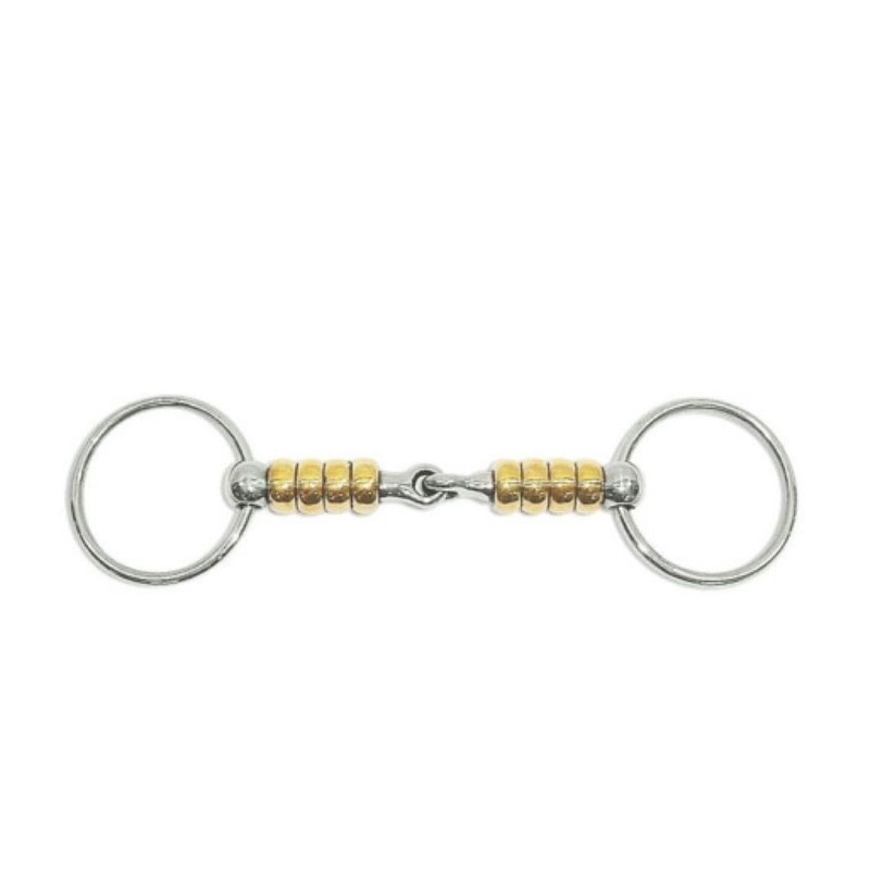 Mors à anneaux rouleaux autobloquant MAGIC SYSTEM METALAB - Mors spéciaux et accessoires