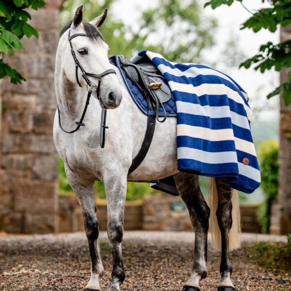 Couverture carrée polaire Newmarket HORSEWARE - Polars et séchantes