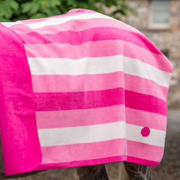 Couverture carrée polaire Newmarket HORSEWARE - Polars et séchantes