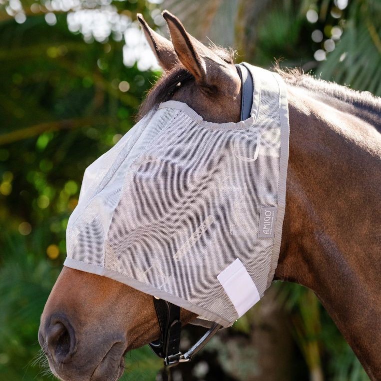 Masque anti-mouches sans oreilles Amigo HORSEWARE - Masques et franges