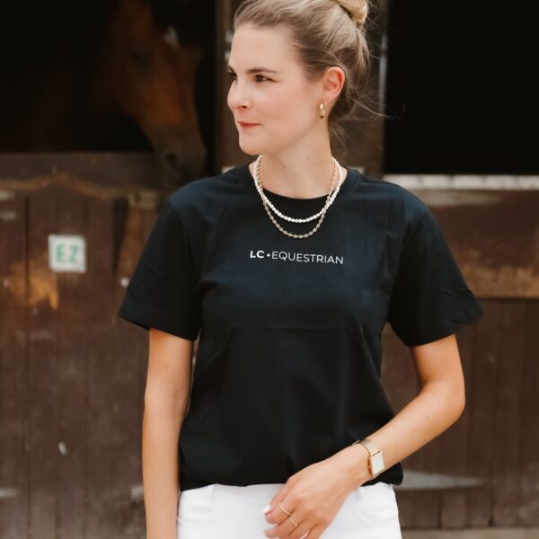 T-shirt coton Mel LC EQUESTRIAN - Dame