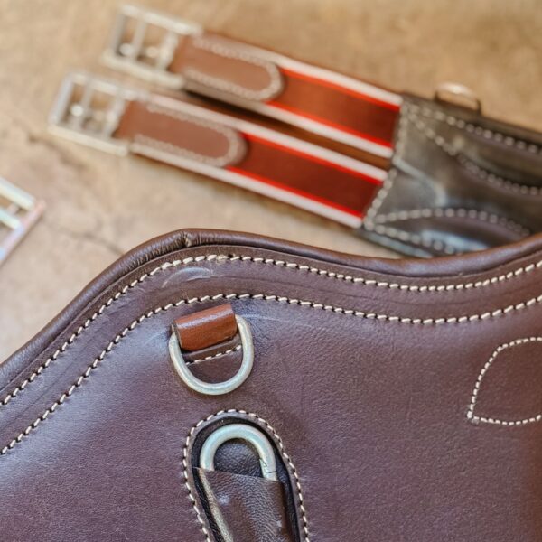 Sangle bavette en cuir Dash LC EQUESTRIAN - Lc-Equestrian