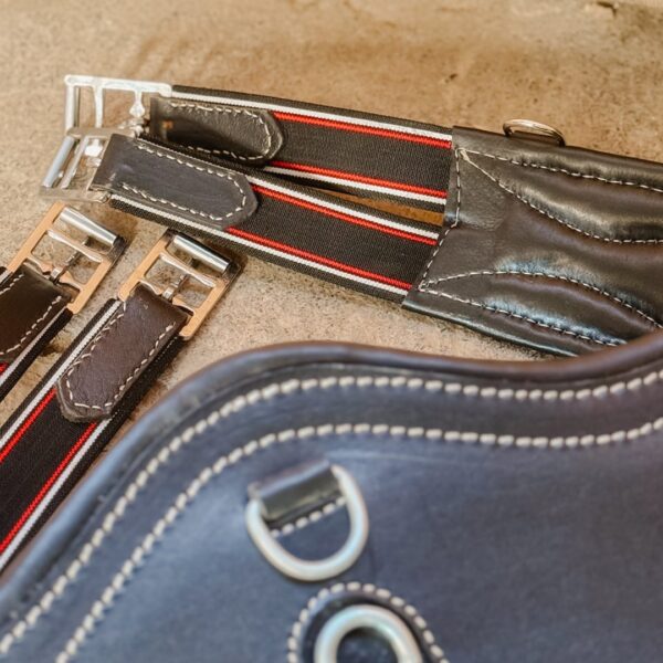 Sangle bavette en cuir Dash LC EQUESTRIAN - Lc-Equestrian